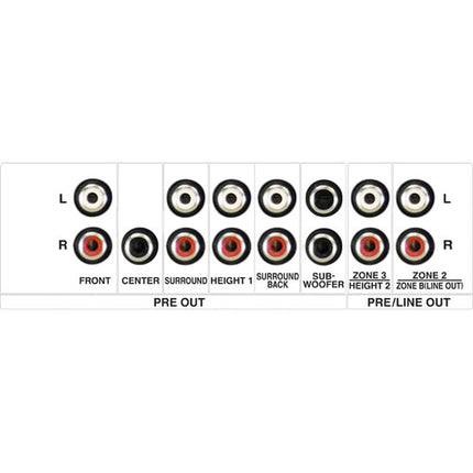 Onkyo TX-RZ50 receptor AV de red 9.2 canales 120W HDMI 2.1 8K 60Hz