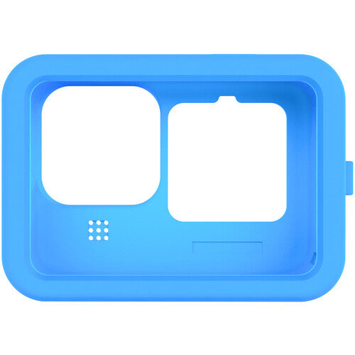 TELESIN Funda de Silicona Protectora con Correa y Cubierta de Lente Azul para GoPro HERO