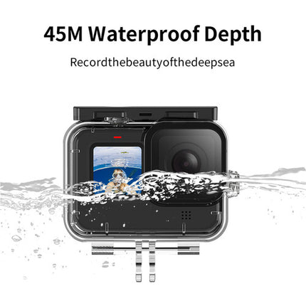 TELESIN Funda Subacuática para GoPro HERO9 HERO10 HERO11 Profundidad 45m