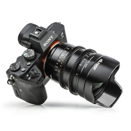 Viltrox S 20mm T2.0 Objetivo de Cine Sony E-Mount Distancia mínima 9.8" Filtro 82mm