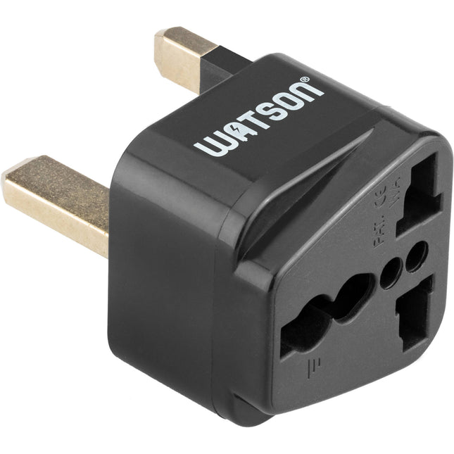 Watson Adaptador Enchufe US Tipo-B a UK Tipo-G Compacto Viaje