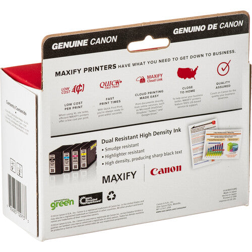 Canon PGI-1200XL pack de 4 tintas para impresión Máxima duración