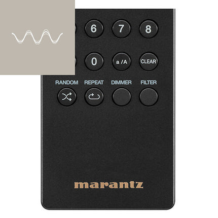 Marantz CD 60 Reproductor de CD Negro con DAC alta resolución y USB