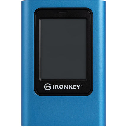 Kingston 960GB IronKey Vault Privacy 80 SSD Externo USB 3.2 Gen 1 250 MB/s con Estuche de Neopreno