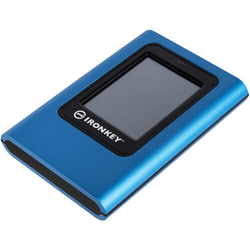 Kingston 960GB IronKey Vault Privacy 80 SSD Externo USB 3.2 Gen 1 250 MB/s con Estuche de Neopreno