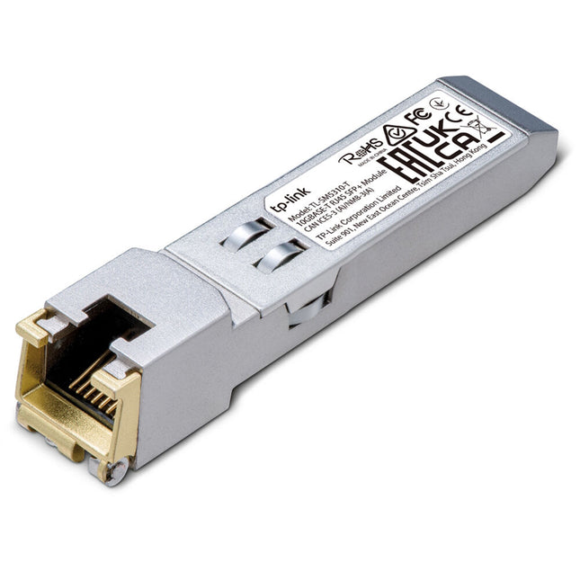 TP-Link TL-SM5310-T Módulo Adaptador 10G SFP+ a RJ45 con Conexión Host SFP+ y Alcance 30m