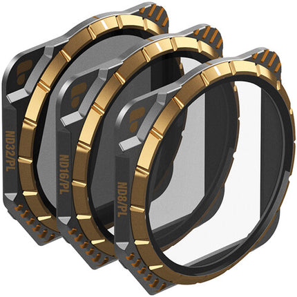 PolarPro Vivid ND/PL Pack para DJI Mavic 3 Filtros ND8/PL ND16/PL ND32/PL Reducción de Reflejos