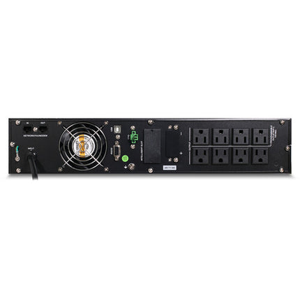 IOGEAR Online UPS Battery Back Up GBB1500N 1500VA 1430W con Kit Rail y Cable USB