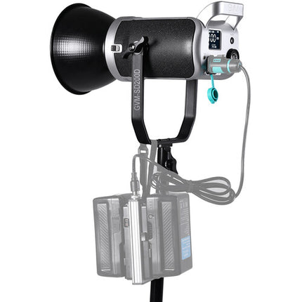 GVM SD200D Bi-Color LED Luz Monolight 64600 Lux 3200-5600K con Reflector y Difusor