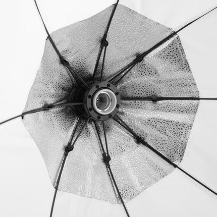 Raya Octagonal Softbox Plegable 27.6" con Casquillo E27 y Difusor