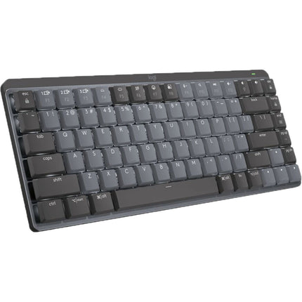 Logitech MX Mechanical Mini Teclado Mecánico Inalámbrico Bluetooth Táctil Silencioso Diseño Compacto