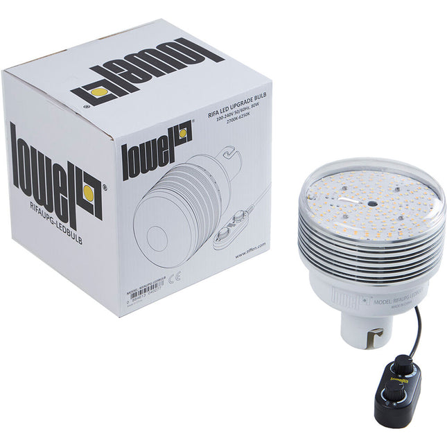 Lowel Rifa LED Upgrade Bombilla 80W 500W Tungsteno 50000 Horas Uso