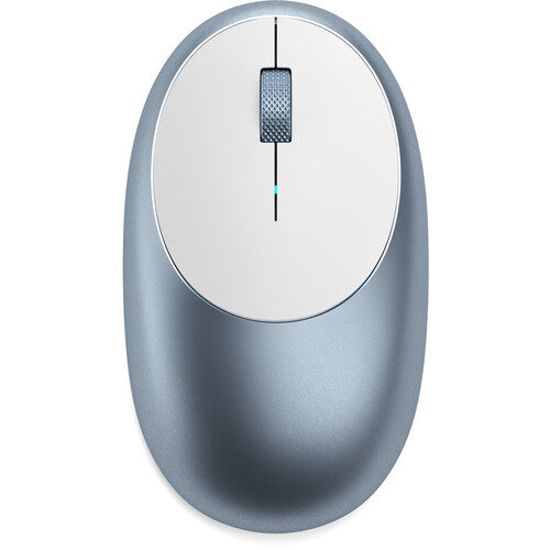 Satechi M1 Ratón Inalámbrico Azul Bluetooth 4.0 Alcance 10m USB-C Recargable