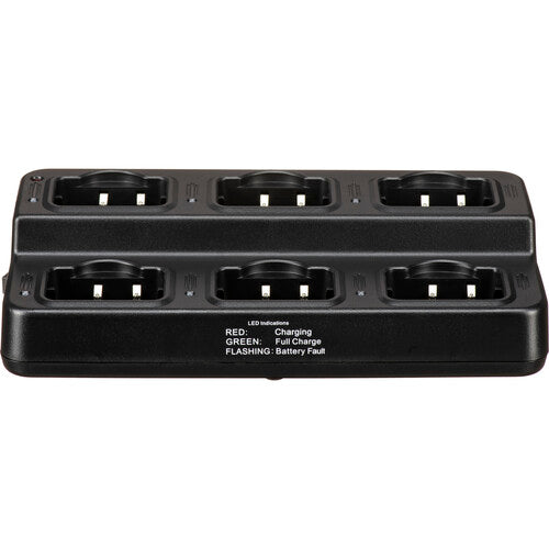 Eartec Base de carga para 6 radios SC 1000 Batería Li-Ion
