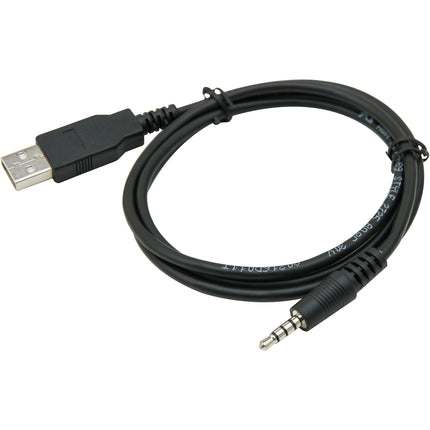 Transcend TS-DBK5 Cable de alimentación 3.5mm a USB Type-A 3.3 pies para cámaras DrivePro Body