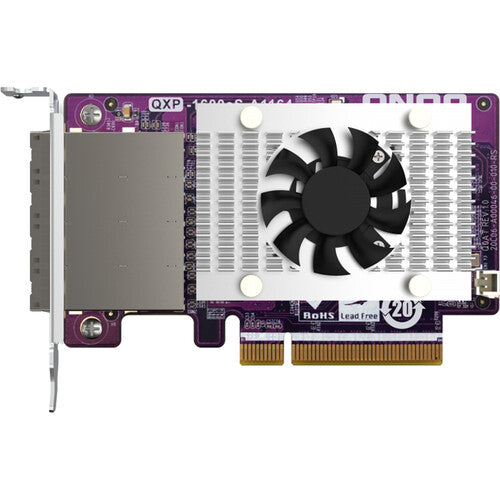 QNAP QXP-1600eS-A1164 Tarjeta de Expansión PCIe 3.0 16x SATA III 4x Mini-SAS