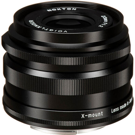 Voigtlander Nokton 23mm f1.2 Lente Asférica APS-C con Parasol y Tapas