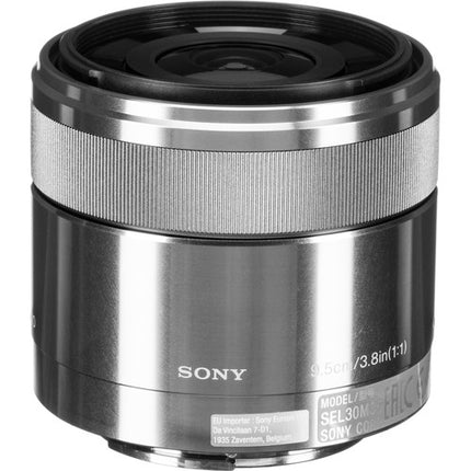 Sony E 30mm f3.5 Macro Objetivo 1:1 Magnificación APS-C 45mm Equivalente