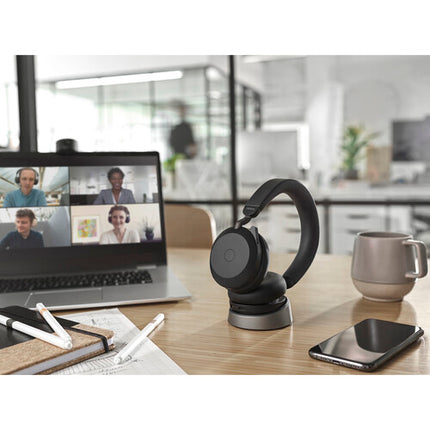 Jabra Evolve2 75 Auriculares Inalámbricos Cancelación Activa 36 Horas Batería