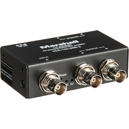 Marshall Electronics VDA-104-3GS-2 Amplificador de Distribución SDI 1x4 2K30 2.97Gbps
