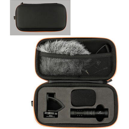 Polsen MVP-3 Micrófono Shotgun Direccional para DSLR Smartphones con Cable 3.5mm y Paravientos