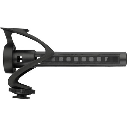 Polsen MVP-6 Micrófono Direccional Shotgun para DSLR Smartphones con Cable en Espiral y Antiviento de Espuma