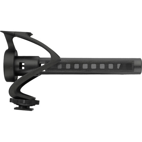 Polsen MVP-6 Micrófono Direccional Shotgun para DSLR Smartphones con Cable en Espiral y Antiviento de Espuma