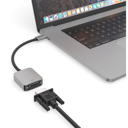 EZQuest Adaptador USB Tipo-C a VGA Cable 21 cm Resolución 2048x1152