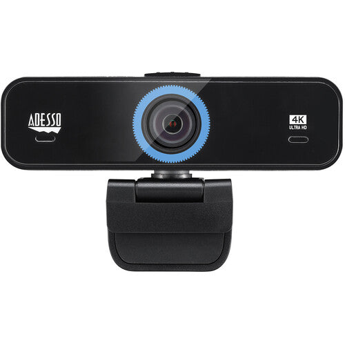Adesso CyberTrack K4 Cámara Web UHD 4K 8 MP Foco Fijo Pan 360°