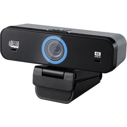 Adesso CyberTrack K4 Cámara Web UHD 4K 8 MP Foco Fijo Pan 360°