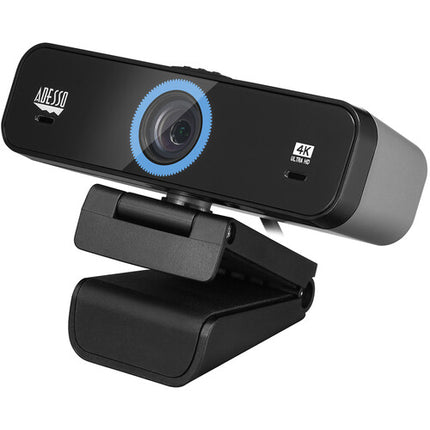 Adesso CyberTrack K4 Cámara Web UHD 4K 8 MP Foco Fijo Pan 360°