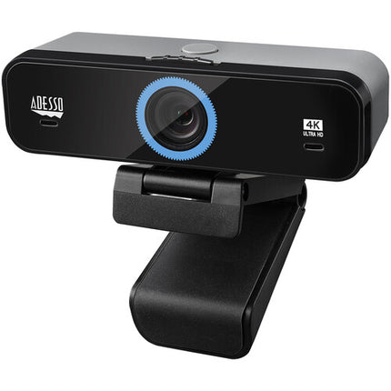 Adesso CyberTrack K4 Cámara Web UHD 4K 8 MP Foco Fijo Pan 360°
