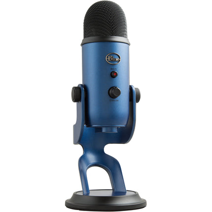 Blue Yeti Micrófono USB Midnight Blue con Audio 48kHz 16-bit y Stand