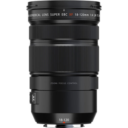 Objetivo FUJIFILM XF 18-120mm f4 LM PZ WR con filtro UV Chiaro Pro 72mm