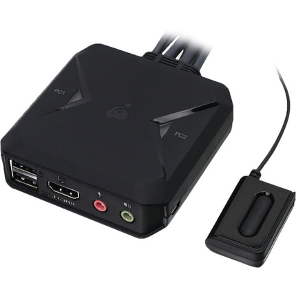 IOGEAR 2-Port Switch KVM 4K 60Hz 4096x2160 Plug and Play