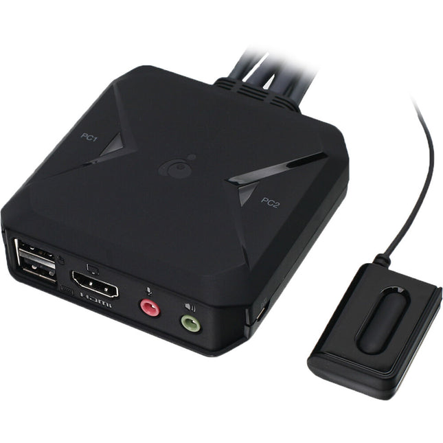 IOGEAR 2-Port Switch KVM 4K 60Hz 4096x2160 Plug and Play