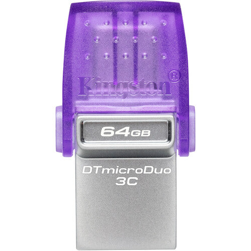 Kingston 64GB DataTraveler microDuo 3C Memoria USB 3.2 Tipo A y C 200 MB/s</pre>