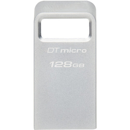 Kingston DataTraveler Micro USB Memoria Flash 128GB USB 3.2 200MBs Plata