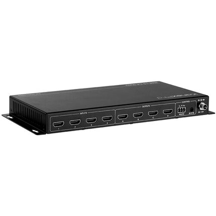 KanexPro 4x4 Matriz HDMI 2.0 con Downscaling 4K60Hz HDR10 IR