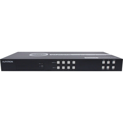 Alfatron MUH44E 4x4 Matriz HDBaseT 4K60 4 HDMI Salidas con Receptores