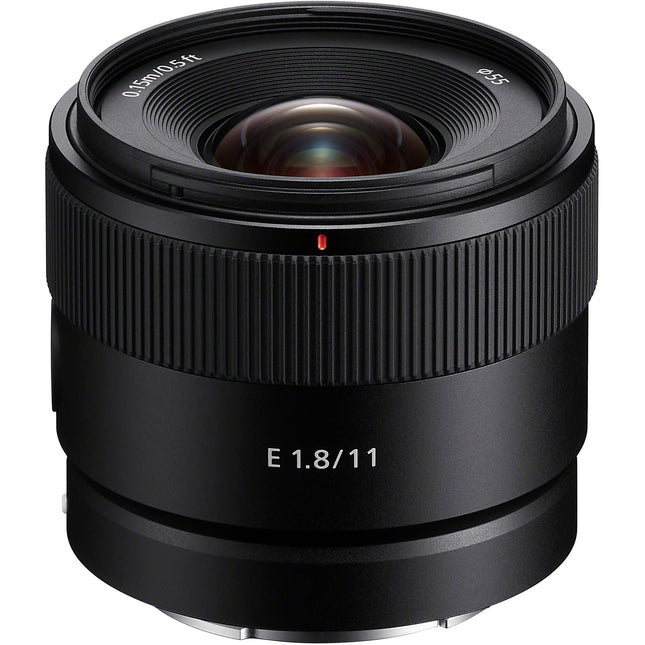 Sony E 11mm f1.8 Objetivo APS-C Motor Dual y Distancia 4.7"
