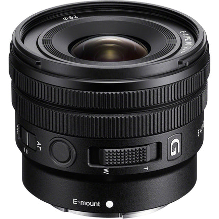 Sony E 10-20mm f4 PZ G Lente APS-C Zoom Power y Diafragma 7 hojas