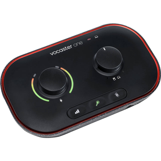Focusrite Vocaster One Interfaz de audio USB-C 24-Bit 48 kHz con cable USB-A