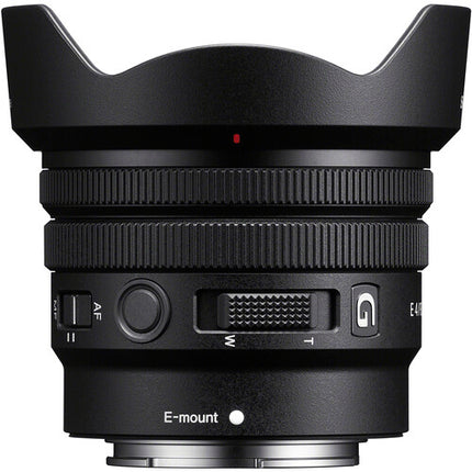 Sony E 10-20mm f4 PZ G Lente Gran Angular APS-C Kit con Filtro UV 62mm