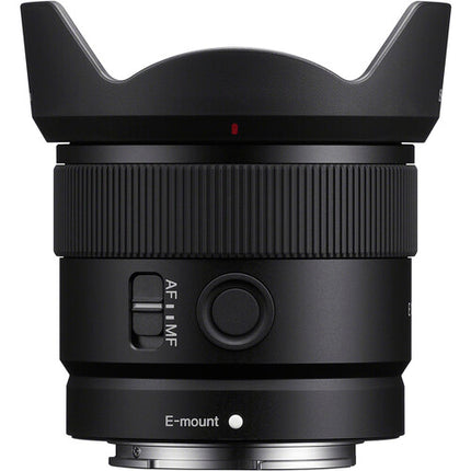 Sony E 11mm f1.8 Objetivo APS-C Motor Dual y Distancia 4.7"