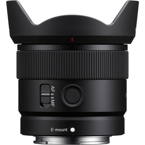 Sony E 11mm f1.8 Objetivo APS-C Motor Dual y Distancia 4.7"