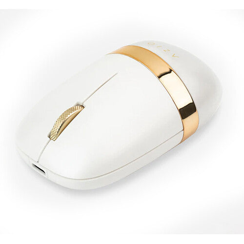 AZIO IZO Ratón Inalámbrico Blanco Blossom Bluetooth 5.0 1000 mAh
