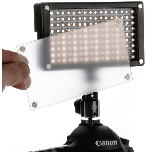 Genaray LED-6200T Luz LED Variable 144 LEDs 3200-5600K 640 Lux con Difusor y Batería