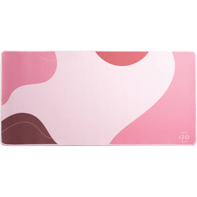 AZIO IZO Alfombrilla de Escritorio Baroque Rose con Base Antideslizante y Almohadilla de Espuma