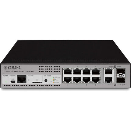 Yamaha SWR2311P-10G Switch Gestionado Gigabit 8 Puertos PoE 240W